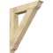 Ekena Millwork Traditional Traditional Rough Sawn Bracket, Douglas Fir, 6"W x 36"D x 42"H BKT06X36X42TRA01RDF - alternate 1